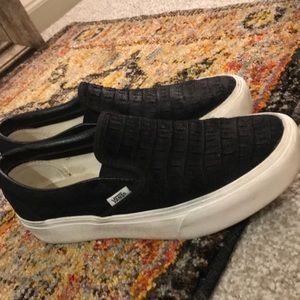 Platform Slip On Vans